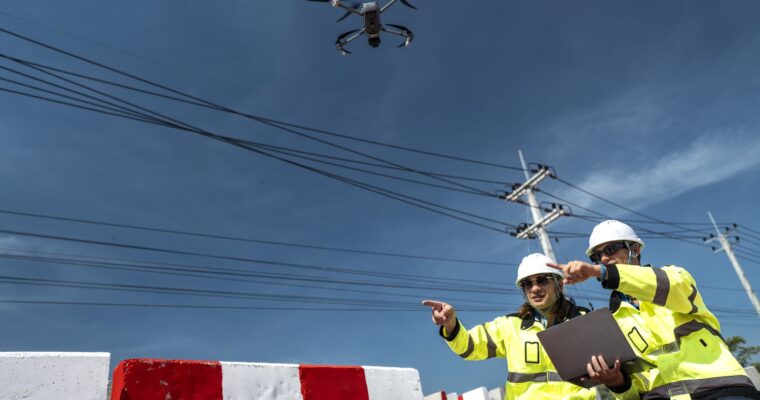Wykorzystanie dronów w inspekcji instalacji elektrycznych